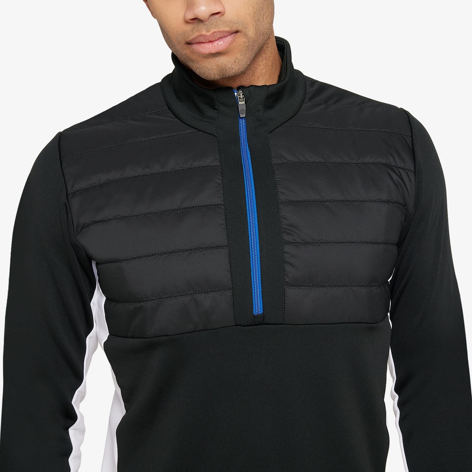 Galvin Green Dalton Insula Mens Golf Mid Layer Black/Royal Blue